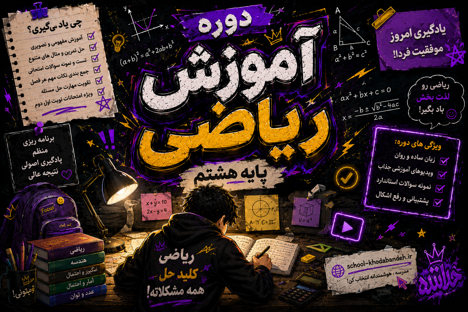 🔸آموزش‌ریاضی‌پایه‌هشتم
